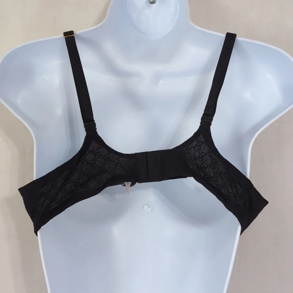 Victoria's Secret Black Very Sexy Demi Push-Up Bra Size 36C New with Tags
